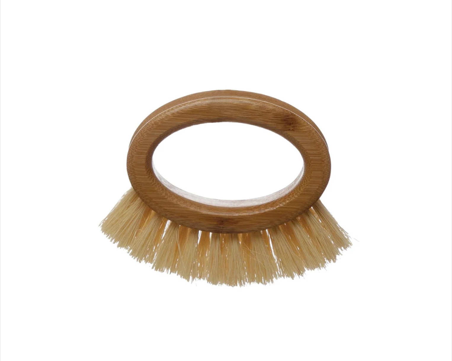 Bamboo Brush W/Wood Handle