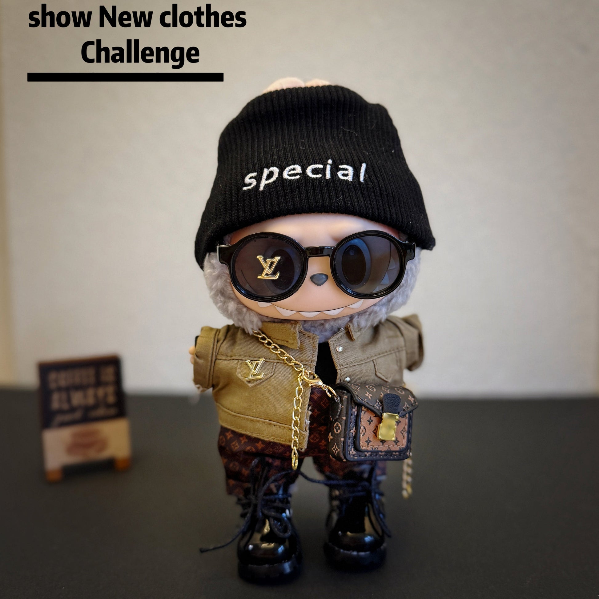 Labubu Custom Doll